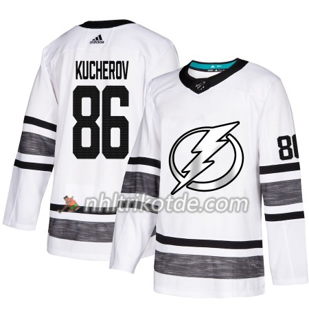 Tampa Bay Lightning Trikot Nikita Kucherov 86 2019 All-Star Adidas Weiß Authentic - Herren
